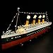 T-Club LED Light Kit for(Titanic), Lighting Kit Compatible with Lego 10294 (Only Led Light, Building Block Model not Included) (RC with Sounds)