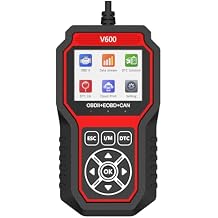 V600 OBD2 Scanner, Vehicle Code Reader for Check Engine Light, Automotive OBD II Scanner Fault Diagnosis, Adapt to OBD2 Protocol Models