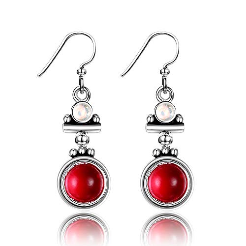 Cadeaux d'anniversaire boucles d'oreilles bohémiennes argent