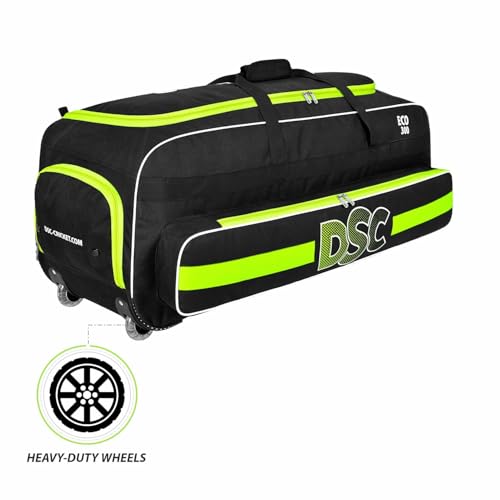 Image of DSC Eco 300 Cricket Kit Bag - Large Capacity Sports Equipment Travel Bag for Players