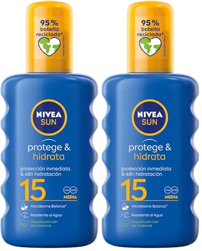 Nivea Sun Spray Protecteur pour les vacances d'été en famille lot de 2