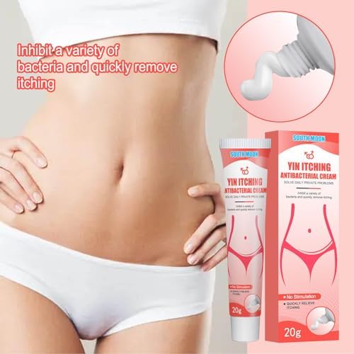 Private Parts Itch Relief Cream, 2pcs 0.7oz Women Private Parts Itch Relief Cream, Feminine Itch Treatment Cream for Health Care