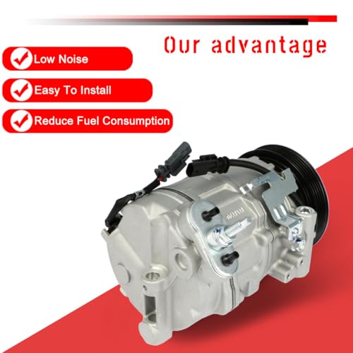 Image of CCIYU AC Compressor w /Clutch for GMC Terrain L4 2.4L 2012-2015