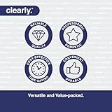 Clearly Multipurpose Cloths, Pack of 75, Super Absorbent Cleaning Cloths, Machine Washable Window Cleaning Cloths, 58GSM, 50x35cm, Essential Household Supplies and Cleaning Products - Image 7