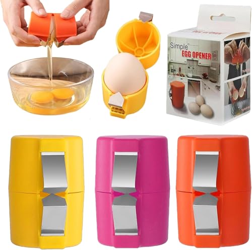 Mlztingr 3 Stück Eieröffner Eierschalenöffner
