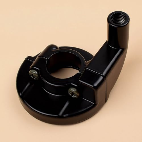 Heymaillc 22mm 7/8 Soft Rubber Twist Throttle Accelerator Handle Grips Throttle Cable Kit for CT200U Baja Doodlebug Db30 Mb165 50cc 90cc 110cc 125cc SSR Coolster Apollo CRF50 Pit Dirt Bike(Black)