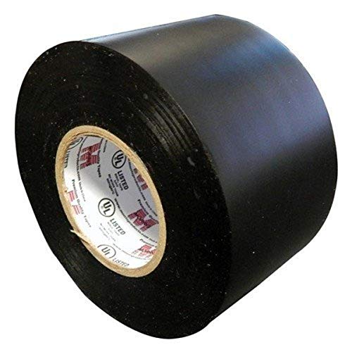 Image of Morris 60207 Vinyl Electrical Tape, Professional Grade, Heavy Duty, Black, 8.5 mil x 108' x 2-inch