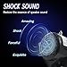 Aynaxcol Back-up Alarm 12V-48V 110DB Backup Horn Reverse Beeper Warning Alarm Reversing Horn with Loud Beeper Tone for Trucks Lorry Van Forklift Heavy Construction Vehicles(Round)