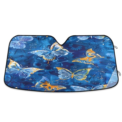 Pare-soleil de voiture pliable pour garder votre véhicule au frais lors des départs en vacances