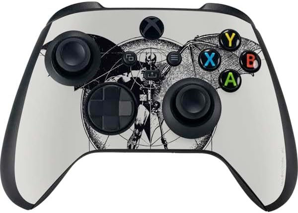 Skinit Decal Gaming Skin Compatible with Xbox Series X Controller - Officially Licensed DC Comics Batman Ready for Action Design