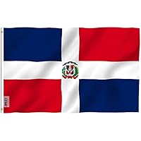 ANLEY Fly Breeze 90 x 150 cm Bandera República Dominicana -