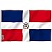 Anley Fly Breeze 3x5 Foot Dominican Republic Flag - Vivid Color and UV Fade Resistant - Canvas Header and Double Stitched - Dominican National Flags Polyester with Brass Grommets 3 X 5 Ft