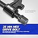 DNA MOTORING Heavy-duty 7/8 Inch Diameter Threads C-Clamp G-Clamp Set For Automotive Repair,Compatible with Chevy Silverado,GMC Sierra,GMC Yukon,Ford F,Dodge Durango,Woodworking,TOOLS-00452