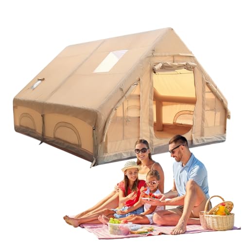 Carpa inflable para camping para 8 personas miniatura 1