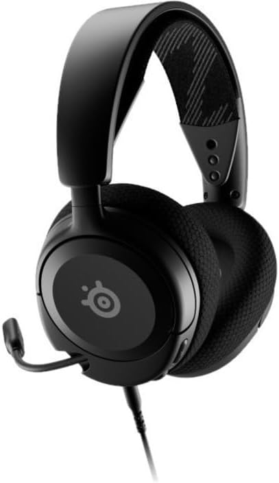 SteelSeries Arctis Nova 1 Multi-System Gaming Headset — Hi-Fi Drivers — 360° Spatial Audio — Comfort Design — Durable — Ultra Lightweight — Noise-Cancelling Mic — PC, PS5/PS4, Switch, Xbox - Black — view 3