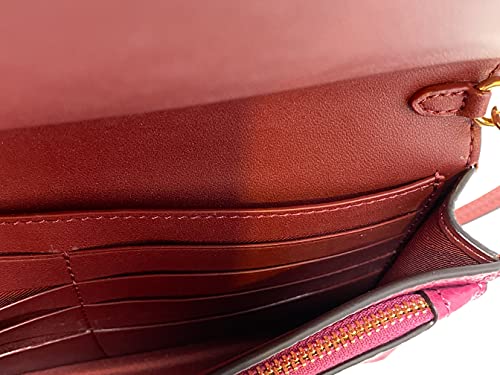 Coach Anna Foldover Clutch Crossbody In Colorblock With Horse And Carriage #TOP11