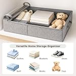 LotFancy Under Bed Storage Bags with Clear Window & Handles, 24” x 16” x 6" - Image 7
