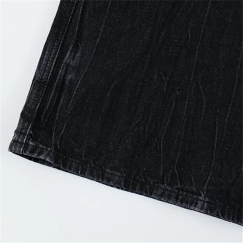 Men Streetwear Niche Tie-Dye Denim Wide Leg Pants Oversized Hip-Hop Water Washed Straight Jenas3