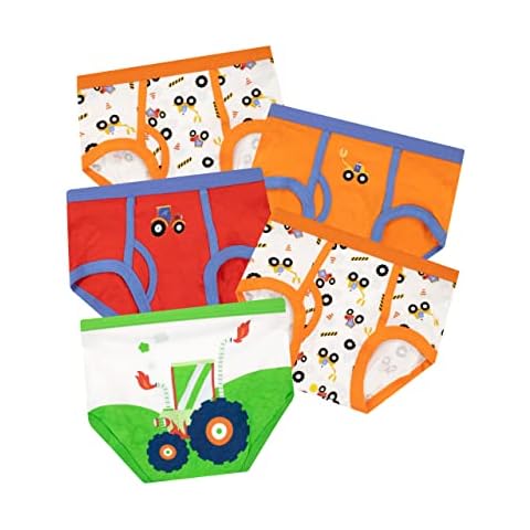 Harry Bear Boys Tractor Underwear Pack Cover