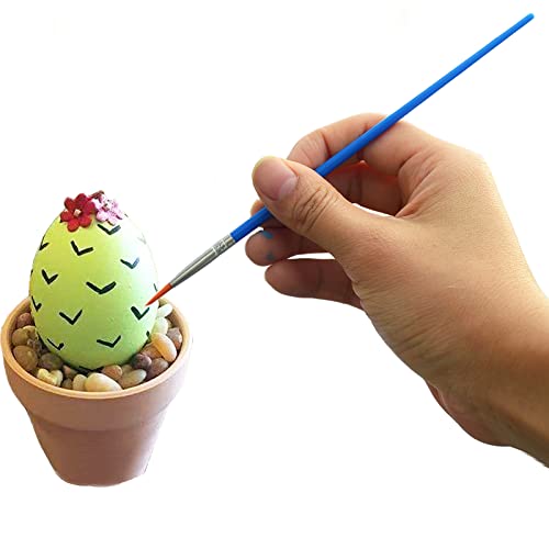 100 Pcs Paint Brushes Bulk For Kids/Students/Starter/Teens/Children ，Round Flat Small Brush Set For Art Class Painting/Painting Party/Acrylic Painting/Oil Watercolor #TOP7