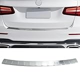 Rear Bumper Protector for Mercedes Benz GLC300 GLC43 2023-2026 Rear Bumper Guard - Matte Silver