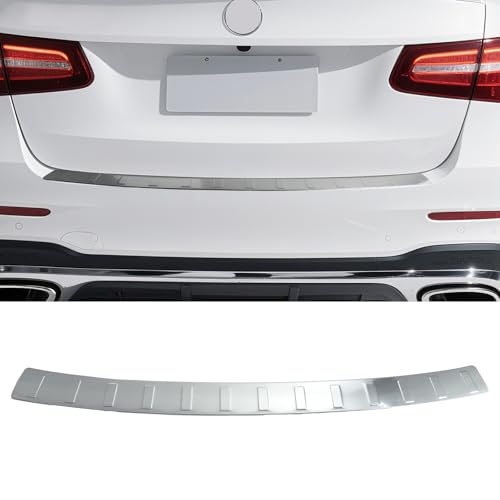 Rear Bumper Protector for Mercedes Benz GLC300 GLC43 2023-2026 Rear Bumper Guard - Matte Silver