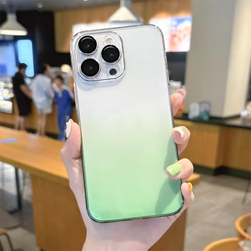 Protection antichoc iPhone 12 Pro Max coque transparente et verte de voyage