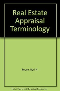 Hardcover Real Estate Appraisal Terminology Book