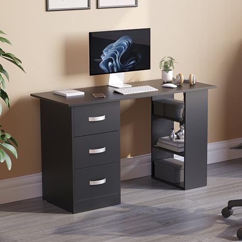 Bureau à domicile compact Mason pour résoudre le manque de rangement de bureau