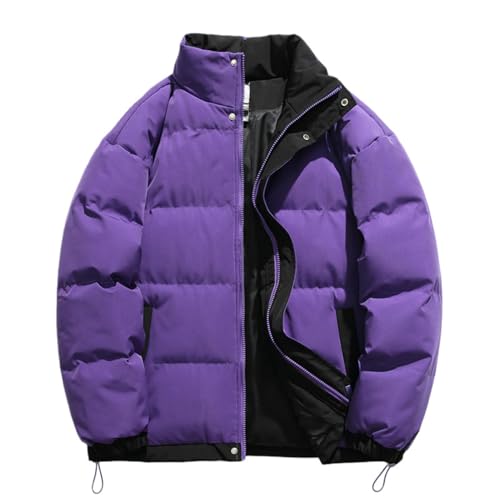 Veste d'hiver homme épaisse matelassée au design coréen épuré