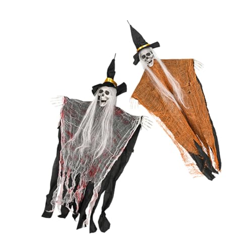 Squelette Halloween réutilisables en plastique rigide et résistant