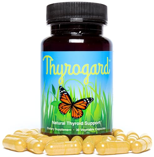 natural thyroid support supplement - non-gmo vegan gluten-free