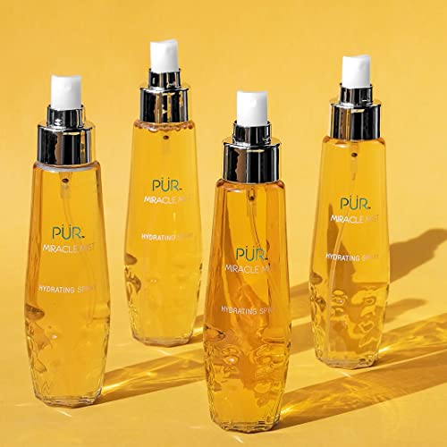 Pür Miracle Mist Hydrating & Setting Spray, Helps Brighten & Tone Skin’s Appearance, Help Energize Skin, Citrus Oils, Cruelty Free #TOP4