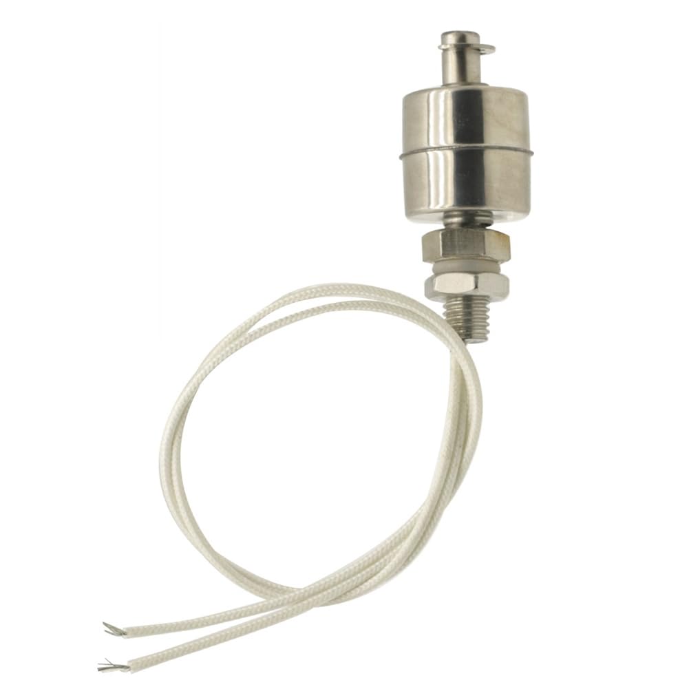 UDSKNV[KSL Stainless Steel 45mm Float Switch Vertical Water Level Sensor Indicator for Tank, Pool- Liquids Level Control