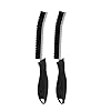 2Pcs Hard Bristle Crevice Cleaning Brush-Thin Gap Cleaning Brush, Small Grout Brush, Kitchen Brush, Cleaning Tools for Toilet, Bathroom, Home, Bathtub, Sink, Household, Window