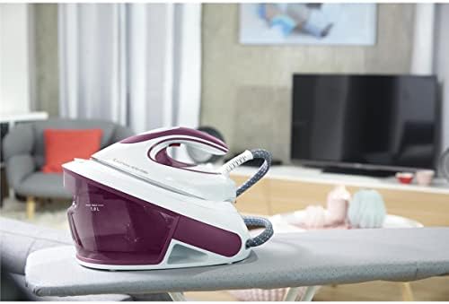 Tefal SV8054 Express Antywapienna Stacja Parowa, 2800 W, 1,8 L, Biały/Fioletowy