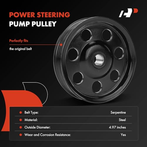 A-Premium Power Steering Pump Pulley, Compatible with Ford & Mercury by A-Premium - Used condition - Image 3