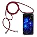 Produktbild 1stfeel Hülle kompatibel mit Huawei Nova 5T/Honor 20,Handyhülle mit Umhängeband Handykordel mit Schutzhülle Silikonhülle mit Band Stylische Kette