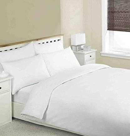 ARLINENS Polycotton Flat Sheets in Following Colours and Sizes: (Pink, KING)