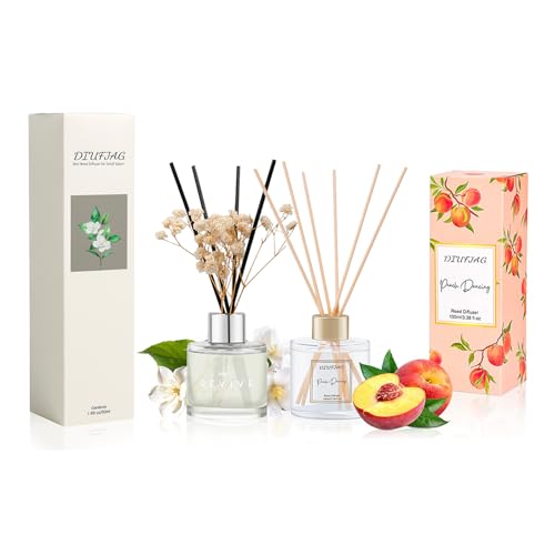 Ambientador Gardenia para baño difusor 100ml aroma duradero