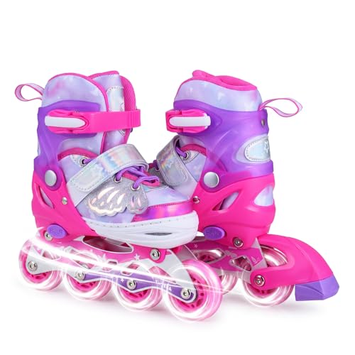 Rollers quad debutant evolutif parfaits pour les sorties en famille au parc