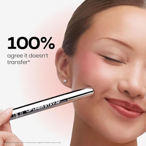 Sacheu Lip Liner STAY-N Peel Off Lip Stain — Long Lasting Waterproof Lip Tint with Hyaluronic Acid & Vitamin E — Transfer Proof Matte Finish (p-INKED) — view 3