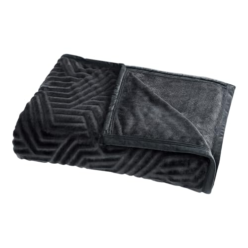 Image of MYTRIDENT Blanket for Winter Double Size, Home Essential Euphoric Tales Collection, 340 GSM Blanket Double - Iris