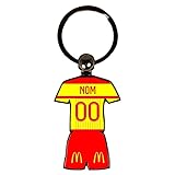 DIMENSIONS : Porte-clés 51 x 36 mm. Longueur totale : 81 mm. Contenu : 1 porte-clés, 1 boîte cadeau.