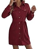 Robe ajustée, robes décontractées pour femme, robes d'automne décontractées pour femme, robe en velours côtelé pour femme, robe longue en velours côtelé, jupe en velours côtelé, robe en velours côtelé.