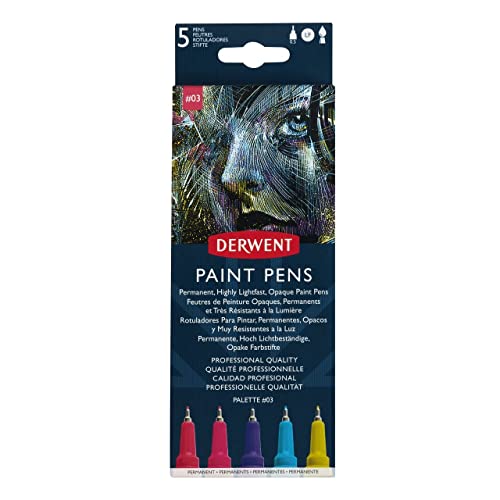 Stylos à peinture Derwent Palette #3 UADPP3 pour éviter les bavures