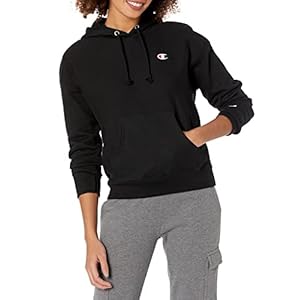 Champion Women’s Reverse Weave Hoodie, Left Chest C