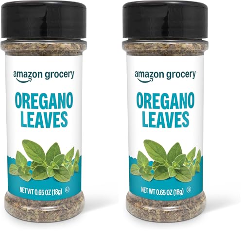 Amazon Grocery, Oregano Leaves, 0.65 Oz (Pack of 2)