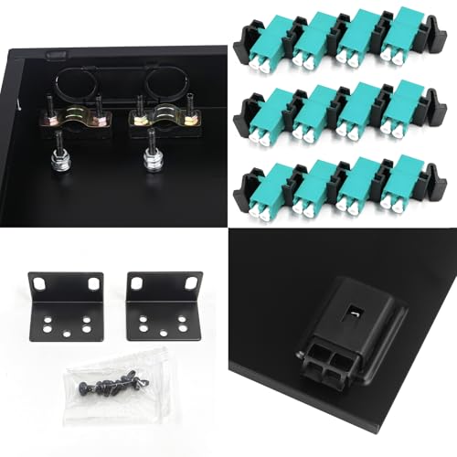 Boîtier de montage en rack multimode LC-OM3 pour stabiliser 24 ports duplex sans perte - 5