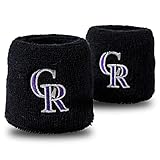 Franklin Sports MLB Colorado Rockies Team Wristbands